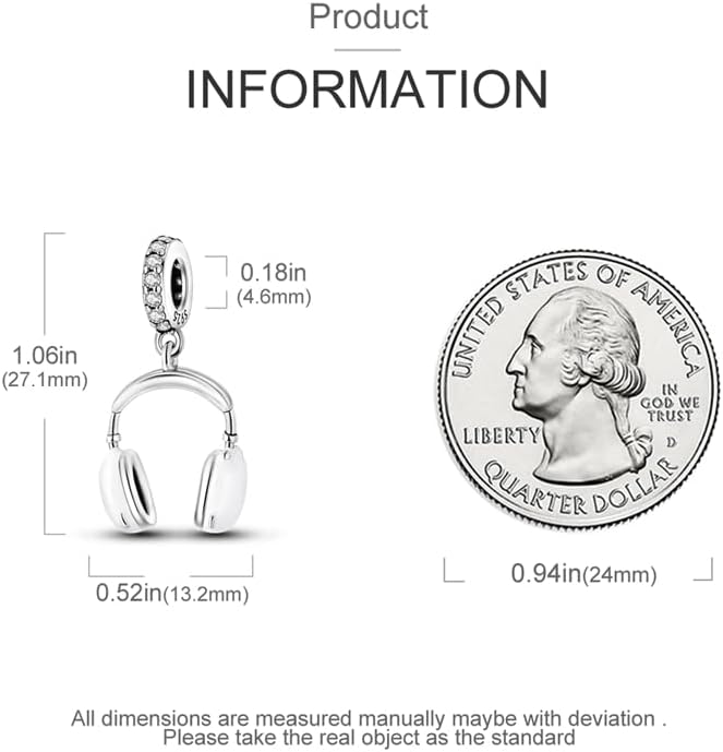 DATOUQI Queen Happy Birthday Hot Air Balloon Family Puppy Charm 925 Sterling Silver Charms for Bracelets and Necklaces Mother's Day Charms for Women - Image 5